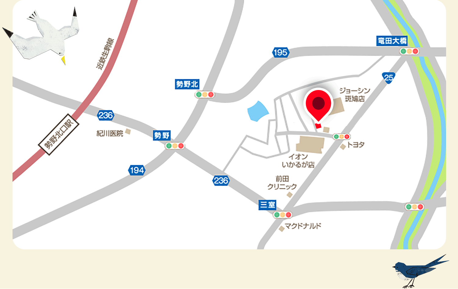 拡大地図