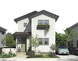 新企画型住宅「YAMATO casa STYLE」 Style02外観イメージ
