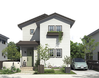 新企画型住宅「YAMATO casa STYLE」　Style02外観イメージ