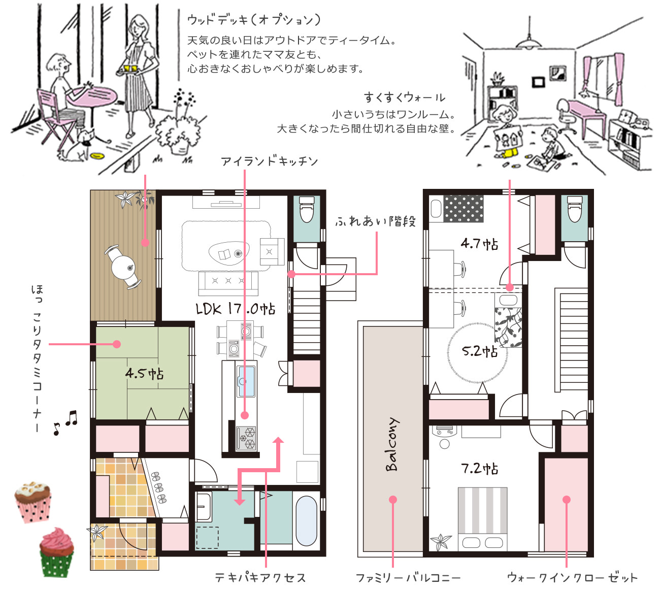 新企画型住宅「YAMATO casa STYLE」　Style03参考間取り図